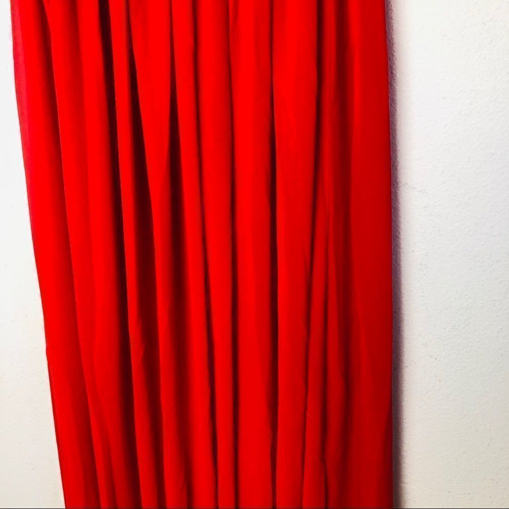 NWT Revolve Lovers & Friends Red Slit Maxi Gown XXS - Picture 7 of 8